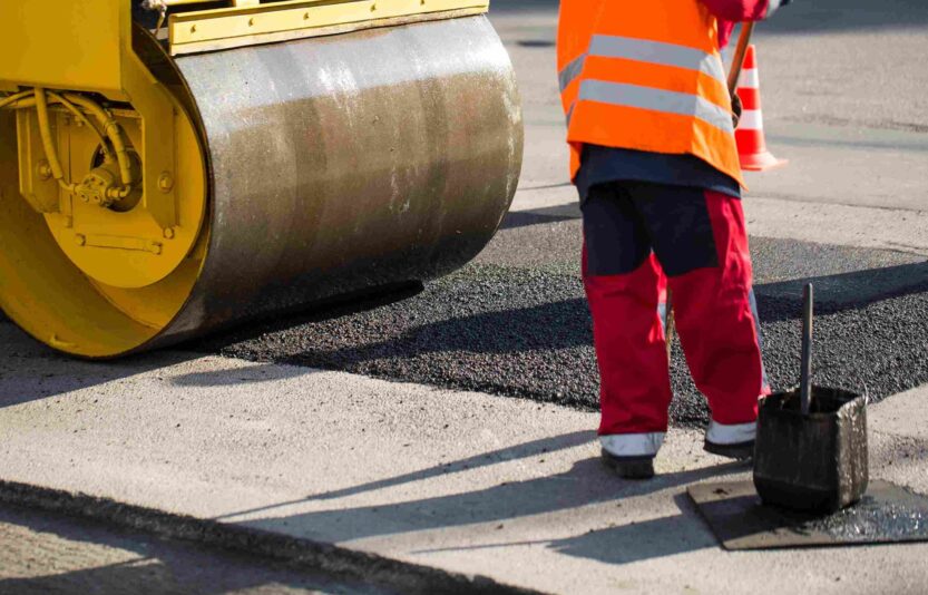 road-roller-compacting-asphalt-