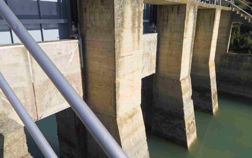 view-of-a-gate-in-an-irrigation